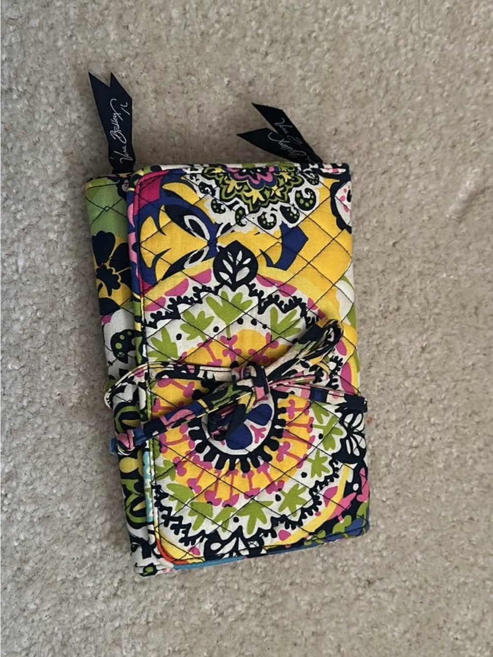 Vera Bradley jewelry travel case